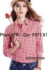 Dồng phục công sở áo sơ mi nữ 10