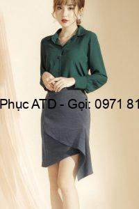 Dồng phục công sở áo sơ mi nữ 105