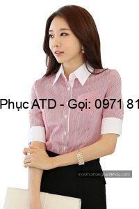 Dồng phục công sở áo sơ mi nữ 23