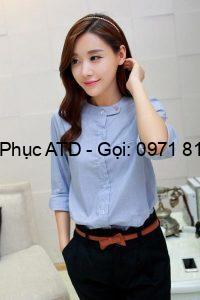 Dồng phục công sở áo sơ mi nữ 25