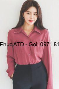 Dồng phục công sở áo sơ mi nữ 29