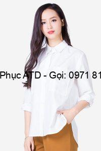 Dồng phục công sở áo sơ mi nữ 35