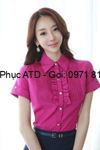 Dồng phục công sở áo sơ mi nữ 43