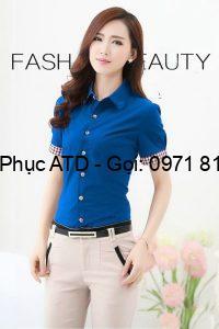 Dồng phục công sở áo sơ mi nữ 44