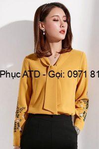 Dồng phục công sở áo sơ mi nữ 48