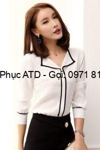 Dồng phục công sở áo sơ mi nữ 55