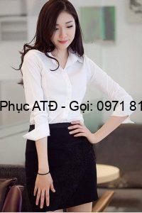 Dồng phục công sở áo sơ mi nữ 6