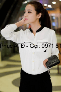 Dồng phục công sở áo sơ mi nữ 7