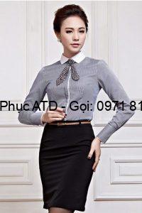 Dồng phục công sở áo sơ mi nữ 73