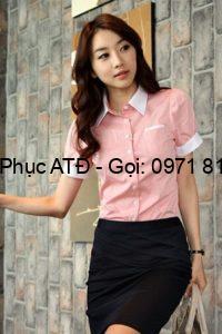 Dồng phục công sở áo sơ mi nữ 8
