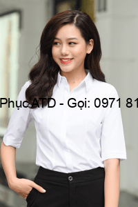 Dồng phục công sở áo sơ mi nữ 97