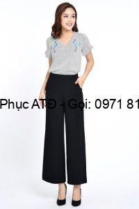 Dồng phục công sở quần âu nữ 100