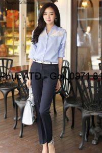 Dồng phục công sở quần âu nữ 9